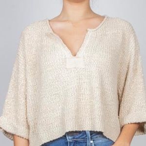 Illa Illa chunky cropped sweater